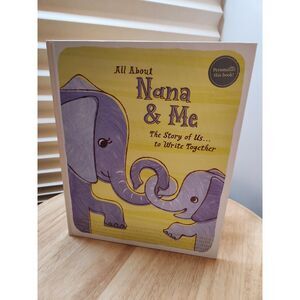Hallmark All About Nana & Me Story of Us Keepsake Book Journaling Gift